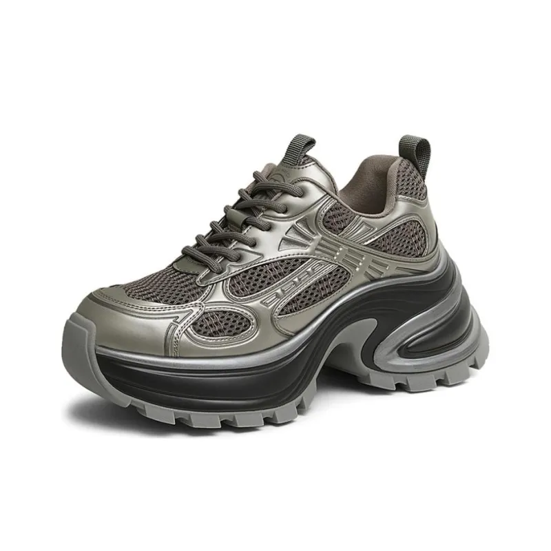 Tata Interstellar Galaxy Cushioning, Lightweight, Breathable Low Top Chunky Sneakers Women's-6