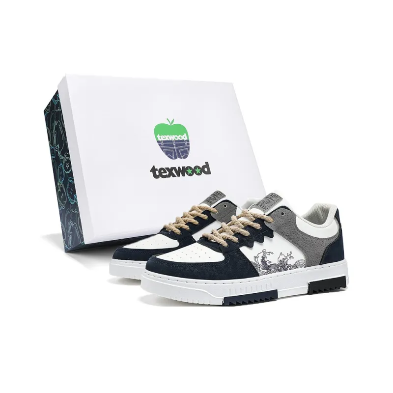 TEXWOOD Low-Top Skateboard Shoes Men's-0