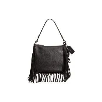 COACH Cary Soft Pebbled Leather Tote Bag, Shopping Bag, Portable Crossbody Bag, Shoulder Bag Tubas Women's Black