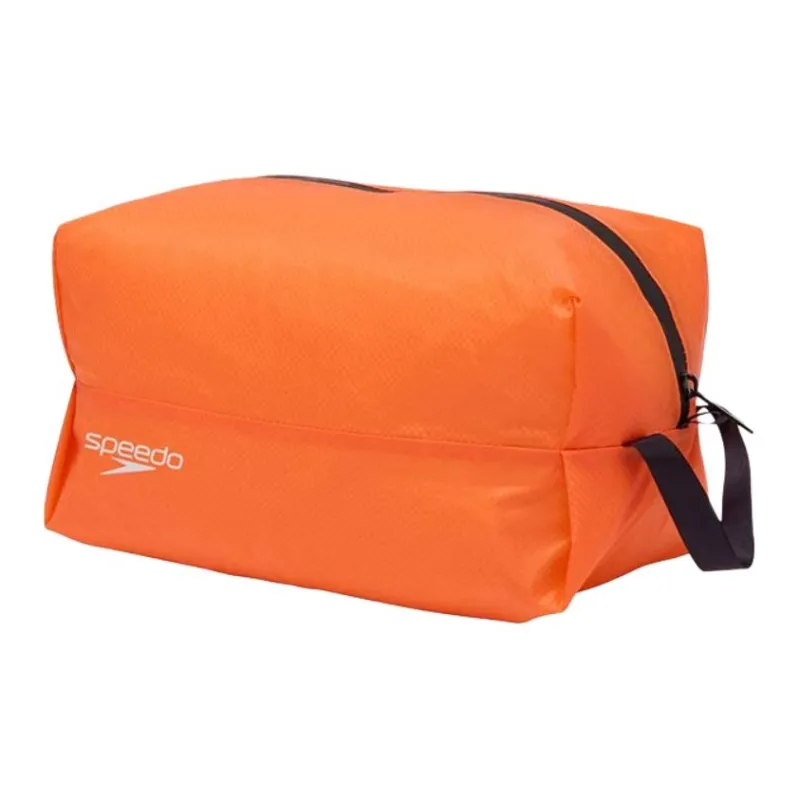 Speedo Recycled Nylon Travel Storage Bag Tubas Unisex Orange-0