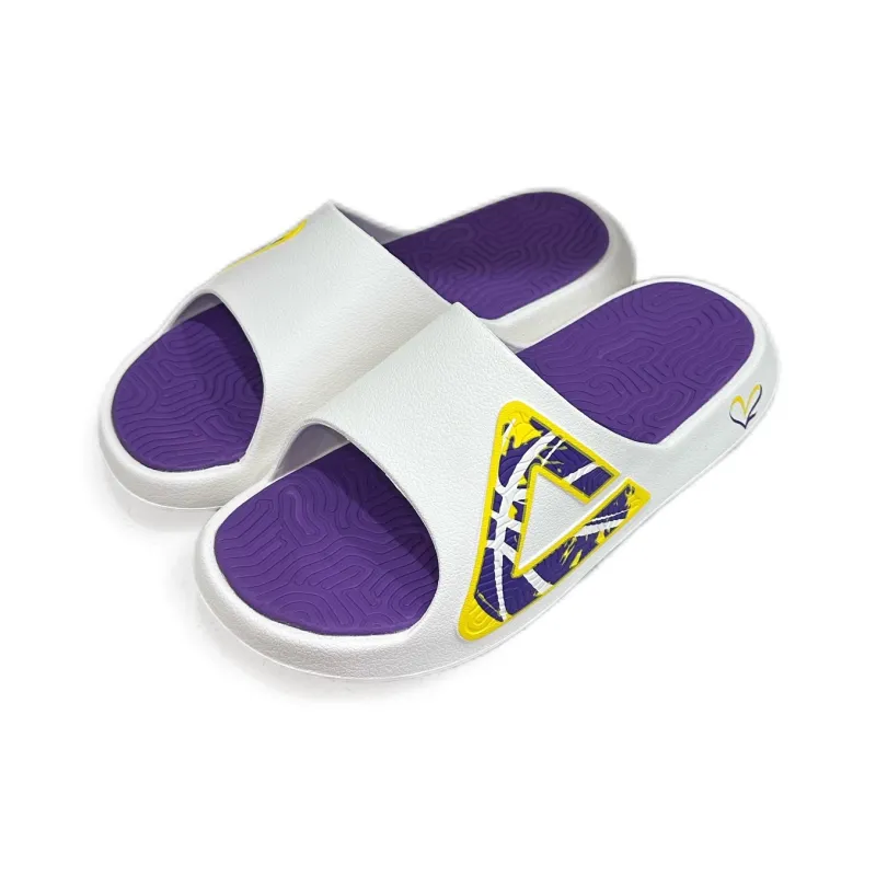 PEAK Tai Ji1.0 Totem Graffiti Slip-Resistant Abrasion-Resistant Slide Slippers Unisex-19