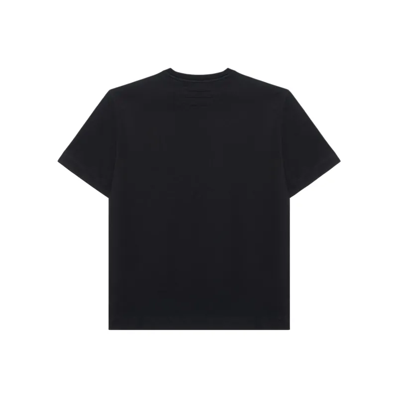 Zegna Logo Embroidered Crewneck T Shirt-1
