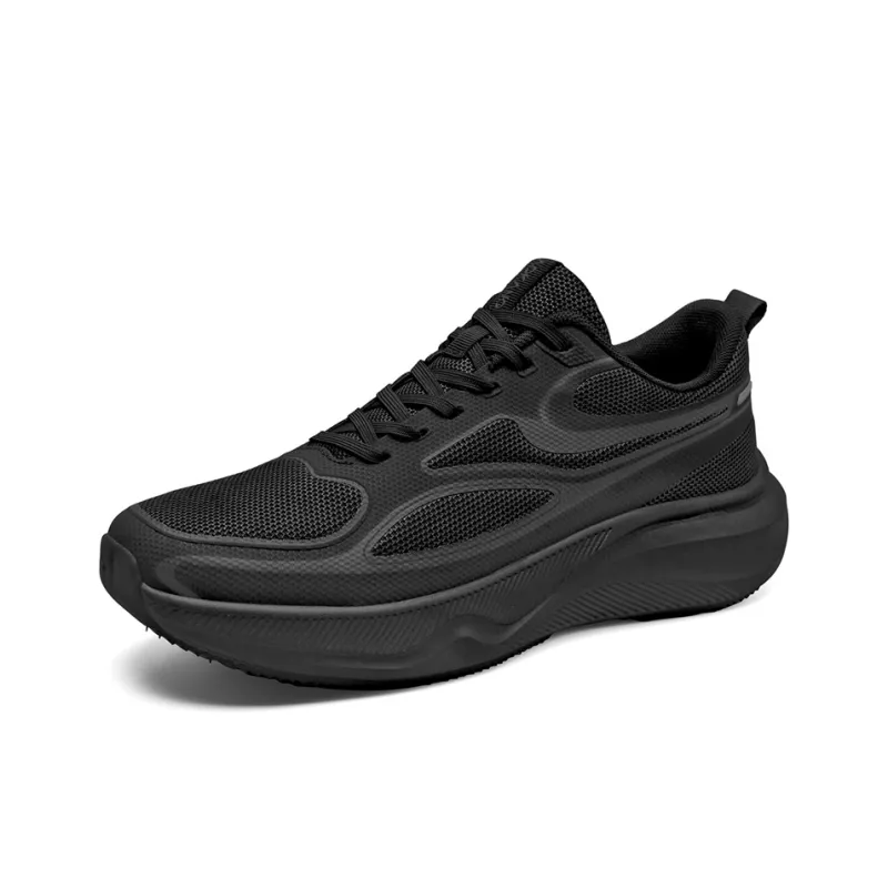 AOKANG Cushioning Height Increasing Slip-Resistant Low-Top Chunky Sneakers Men's Shopping Bag-13
