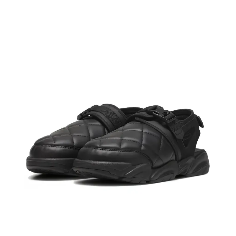 PUMA X Pleasures TS 01 Quilt Sandals 'Black'-2