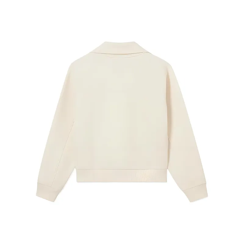 LACOSTE SS25 Jacket Women's Cream White-1