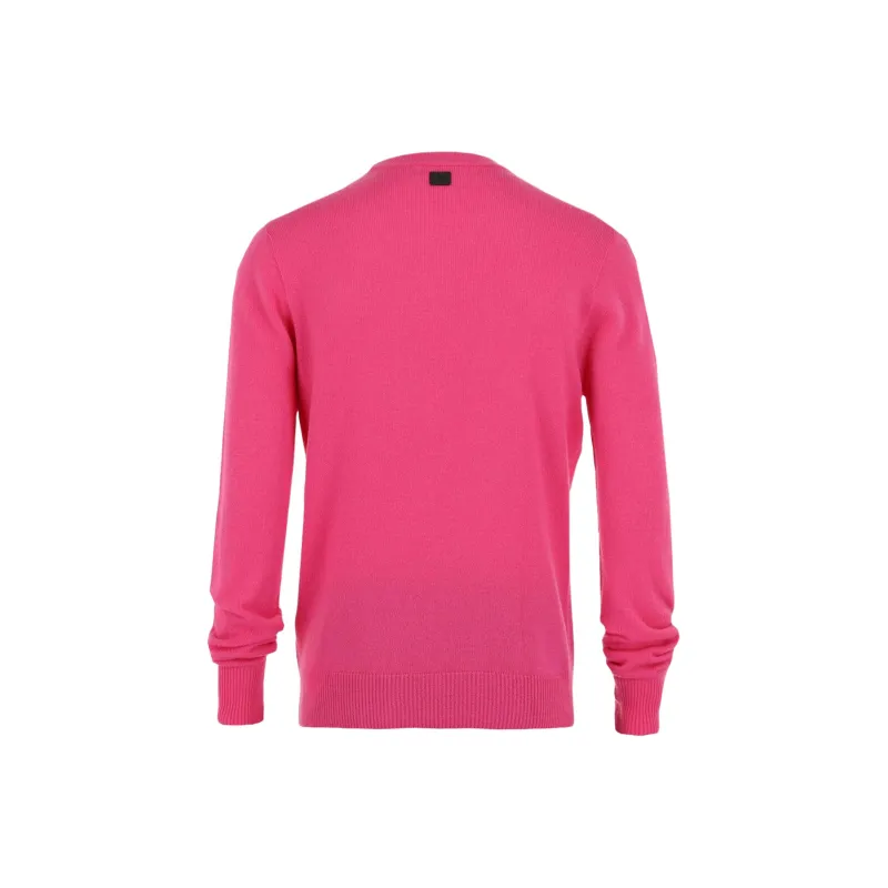 FERRAGAMO Cashmere Sweater Men's Rose Red-1