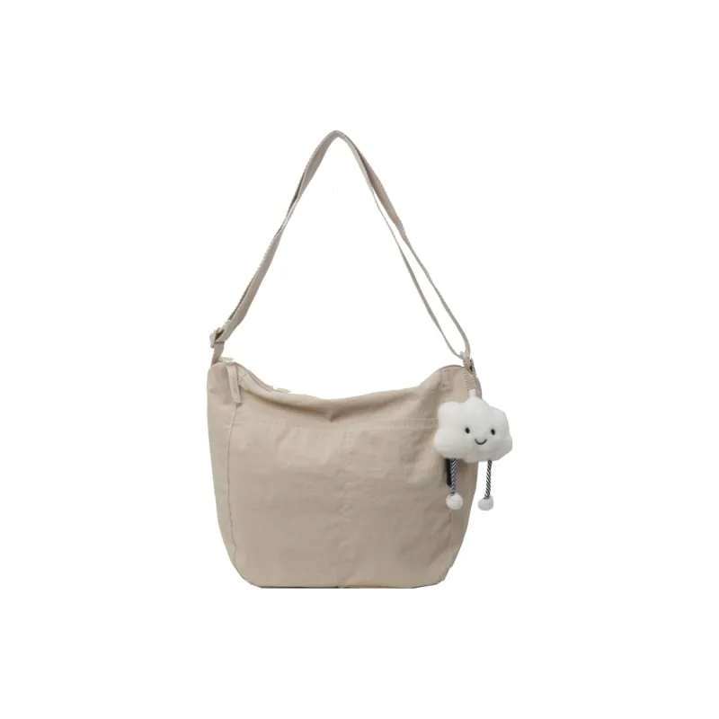 Yalu PU Shoulder Bag, Crossbody Bag Regular Women's Black/Ecru/Green/Pink-7