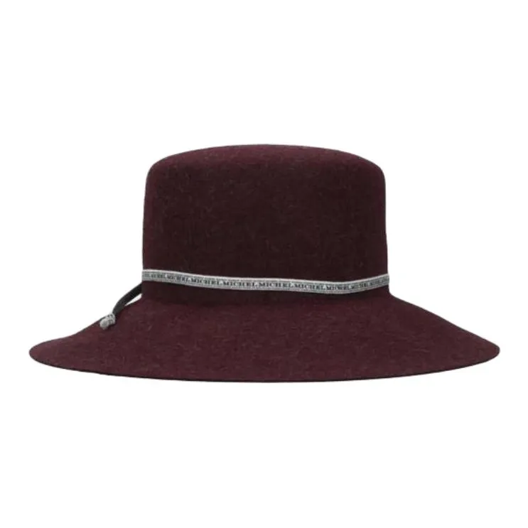 Maison Michel New Kendall Ribbon Detailed Bucket Hat-0