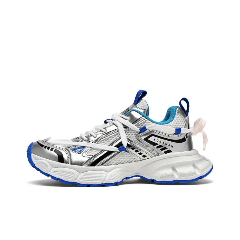 DIKENROK Height Increasing Abrasion Resistant Lightweight Breathable Slip Resistant Low Top Chunky Sneakers Unisex-10