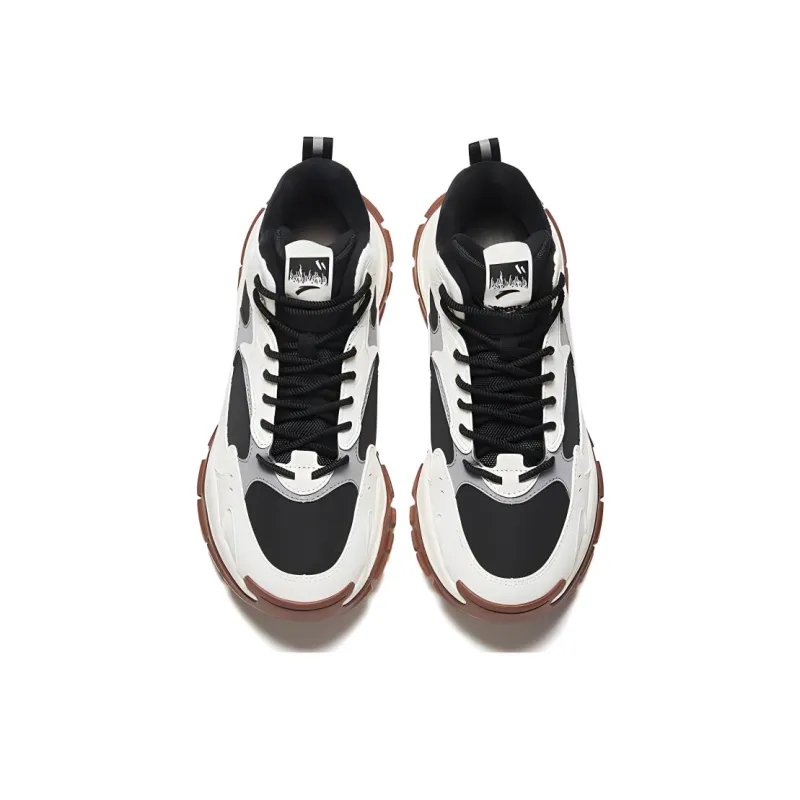 Anta Sweat wicking And Warm High Top Casual Shoes Men's-3