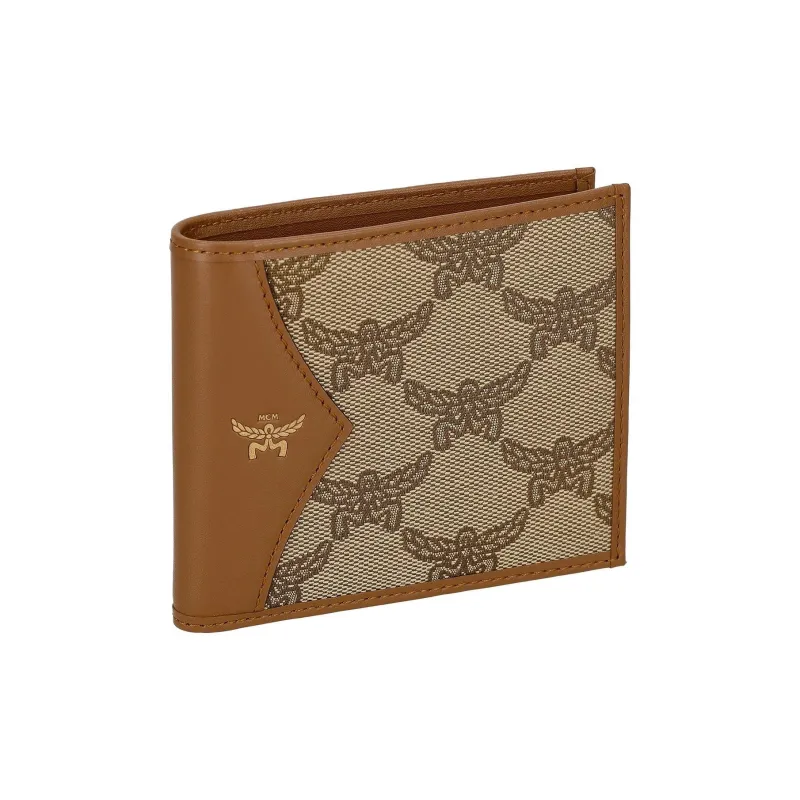MCM Leather Wallet Unisex Brown-0