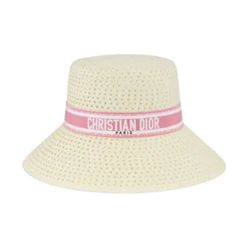 DIOR Polypropylene Bucket Hats Unisex Pink
