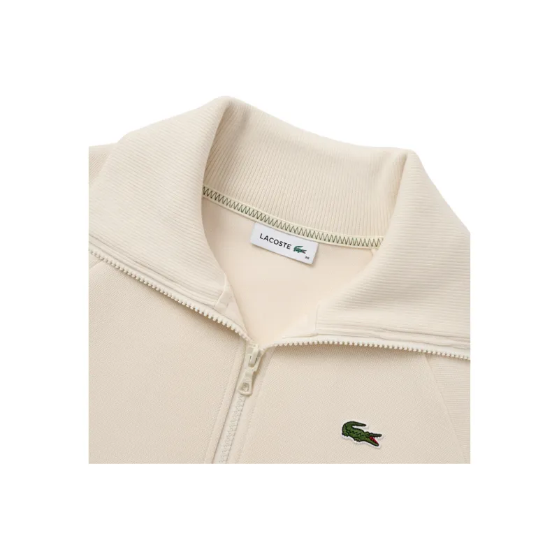 LACOSTE SS25 Jacket Women's Cream White-3
