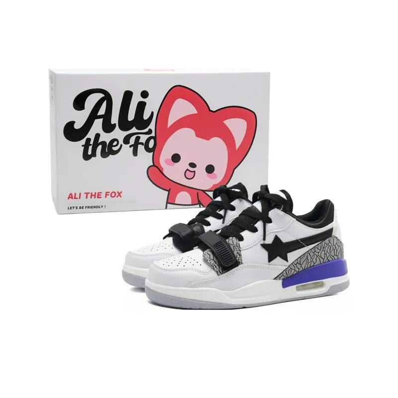 ALI THE FOX Balanced, Lightweight, And Breathable Low Top Skateboard Shoes Unisex-144