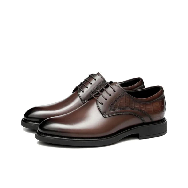 SAINT ANGELO Dress Shoes Men's Dark Coffee-2