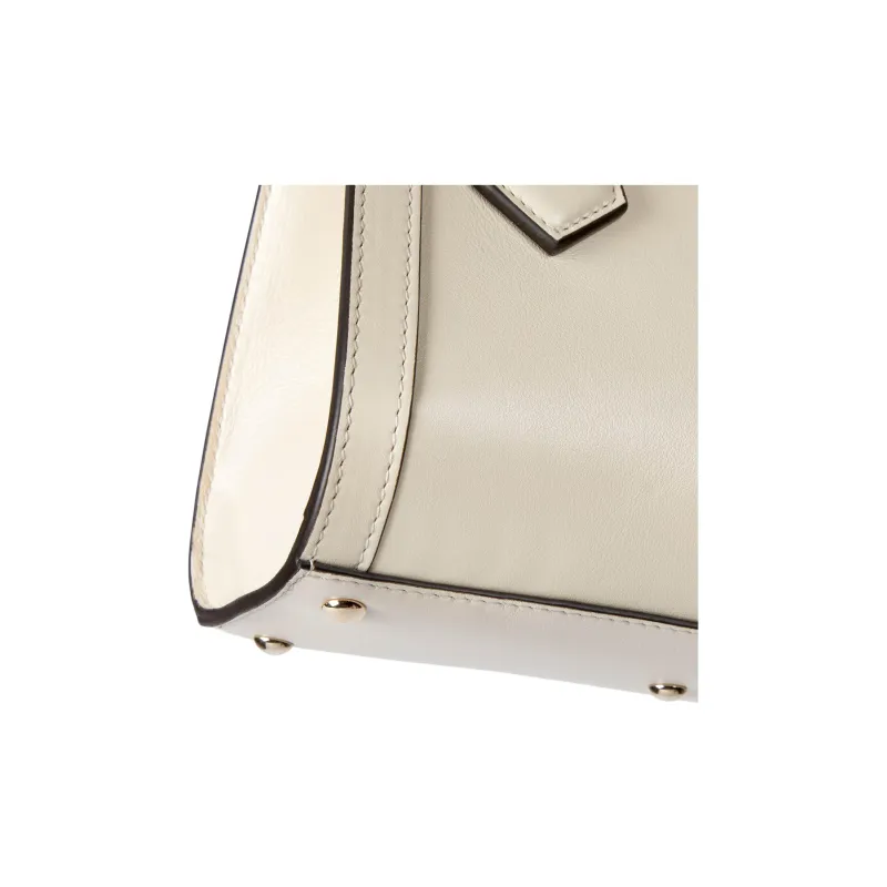 GUCCI Diana Leather Tote Bag Shopping Bag Shoulder Bag Crossbody Bag Handbag Mini Women's Ivory-5