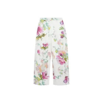LOEWE SS25 Jeans Women's White Pink