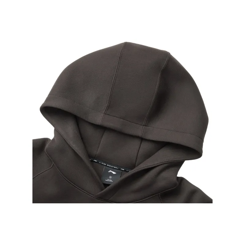 LiNing Basketball Collection Sweatshirt Men's Dark Chocolate Brown-2