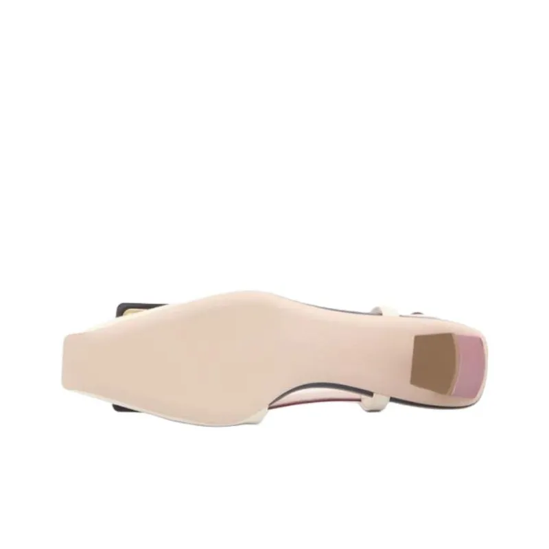 Roger Vivier Covered Buckle Slingback Pumps-4
