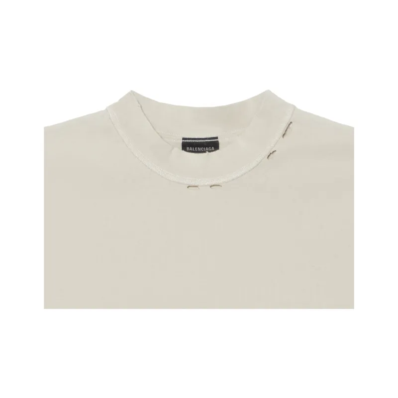 Balenciaga SS25 T Shirt Men's Beige-4