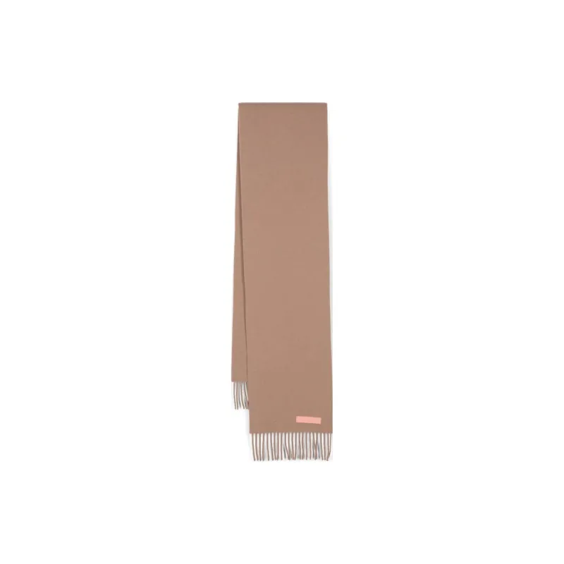 Acne Studios Fringed Wool Scarf-0