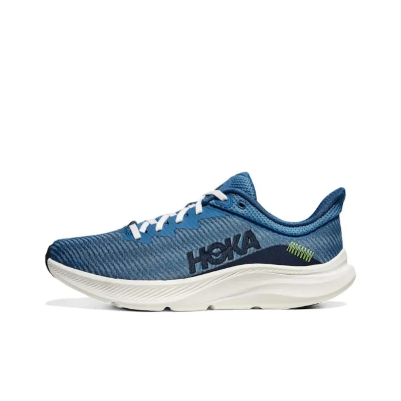 HOKA ONE ONE Solimar Abrasion Resistant Low Top Running Shoes Men's Sea Blue-0