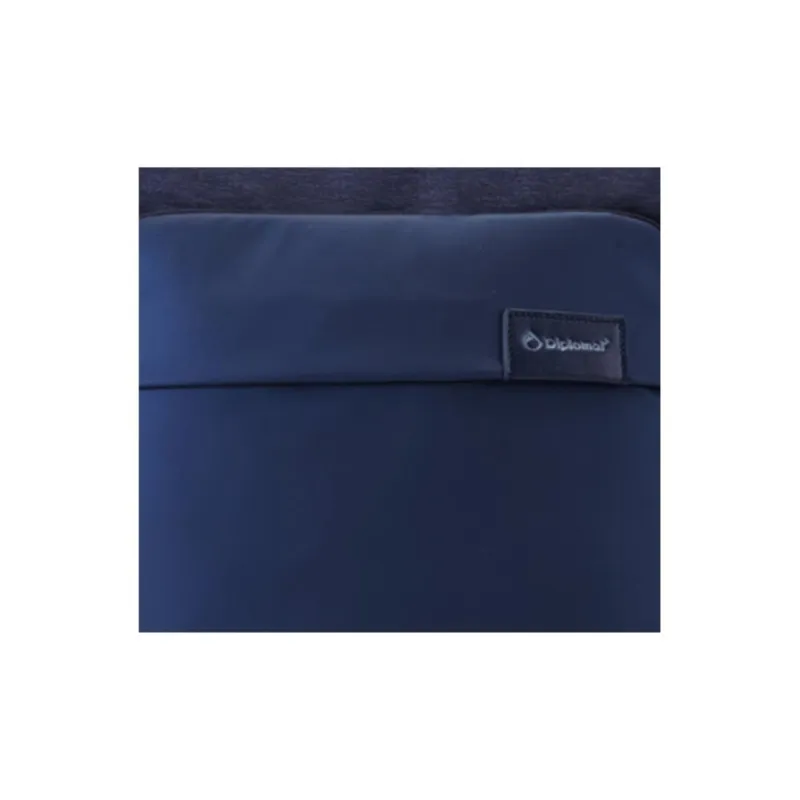 Diplomat Fabric Mountaineering Bag Backpack Regular Unisex Dark Blue-3