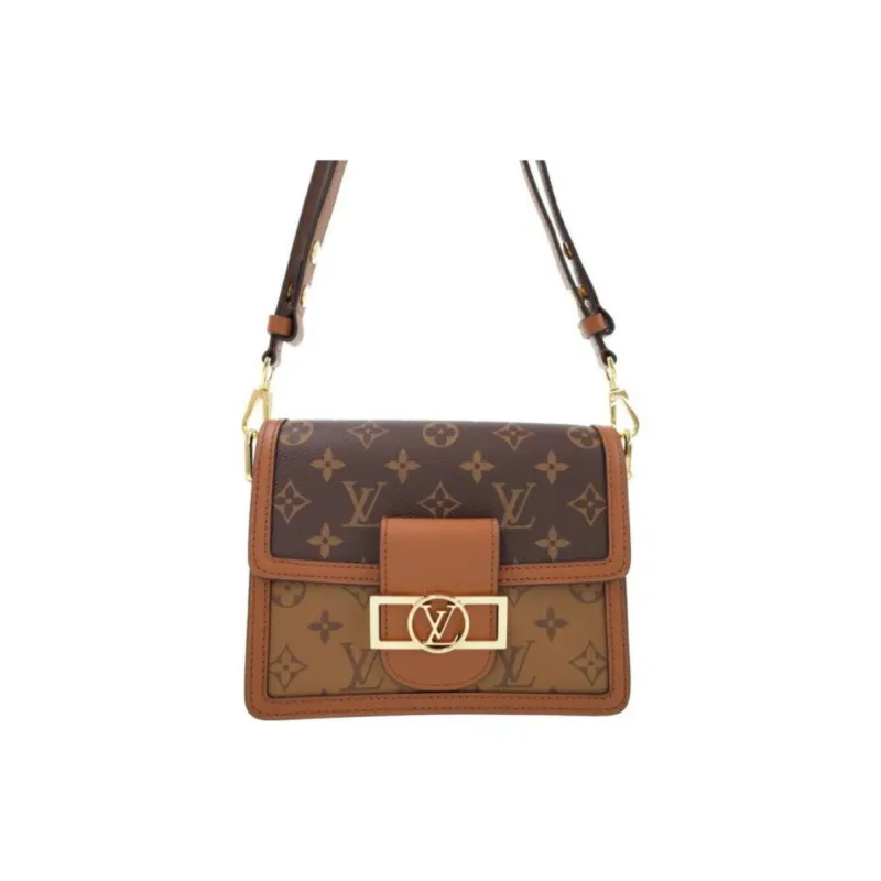 LOUIS VUITTON Mini Dauphine Monogram/Monogram Reverse-1