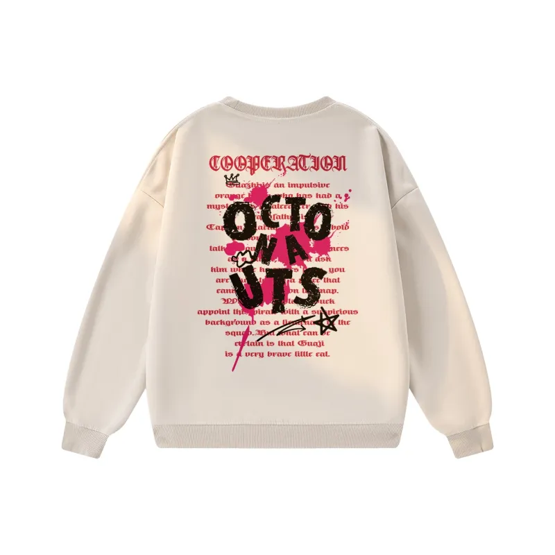 Small Columns Under The Sea Sweatshirt Unisex-12