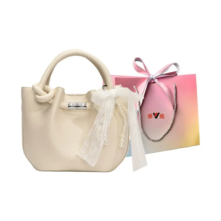 Yalu PU Shoulder Bag, Crossbody Bag, Handbag Women's Black/Yellow/Pink/Light Blue/Ecru-28