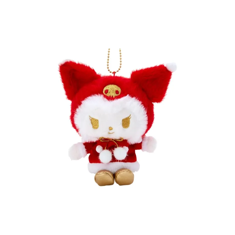 Sanrio Kuromi Christmas Collection Mascot Dolls Plush Pendant 16cm High-2