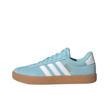 Adidas VL COURT 3.0 Abrasion Resistant Low Top Skateboard Shoes Unisex Blue