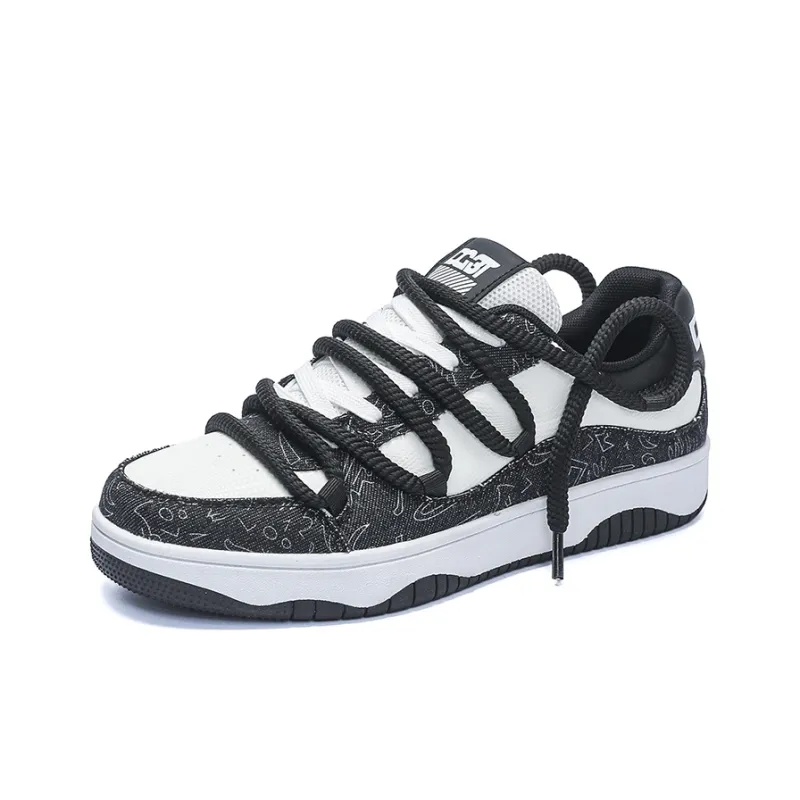 DG3T Anti-Slip And Wear-Resistant Lightweight Height Increasing Low-Top Skateboard Shoes Men's-15