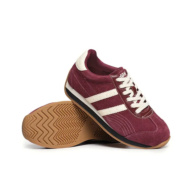 RED DRAGONFLY Abrasion Resistant Slip Resistant Low Top Skateboard Shoes Women's-5