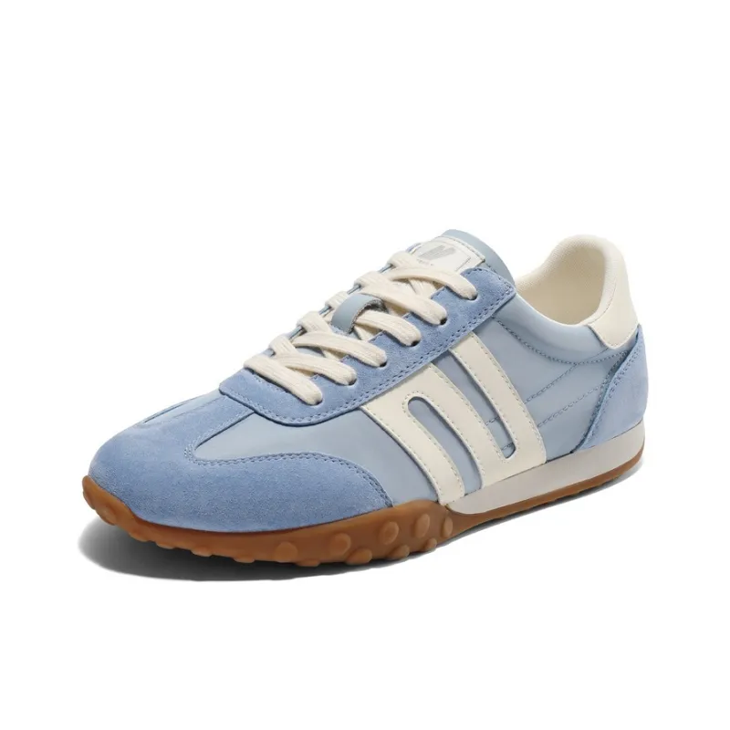 BELLE Non-slip Wear-resistant Shock Absorption Low-Top Casual Shoes Women's Blue Ecru Purple Yellow-1