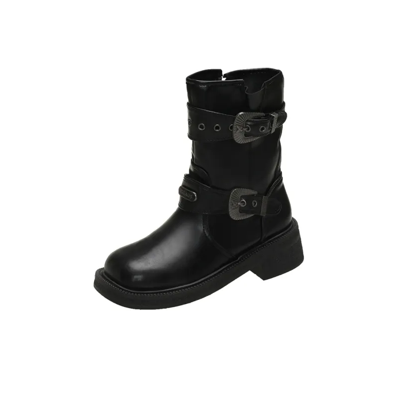 AJPAP Ankle Boots Women's Black/Brown-0
