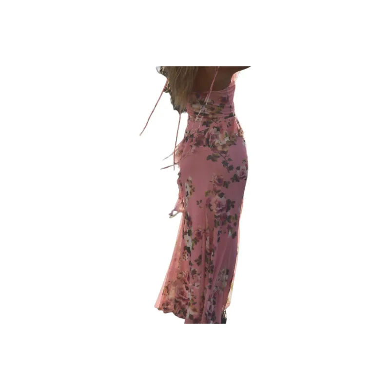 ZARA Casual Long Skirts Women's Pink-4