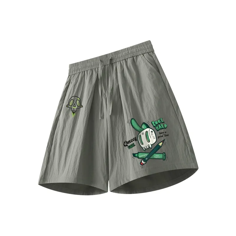 Qnxeey Casual Shorts Unisex-7