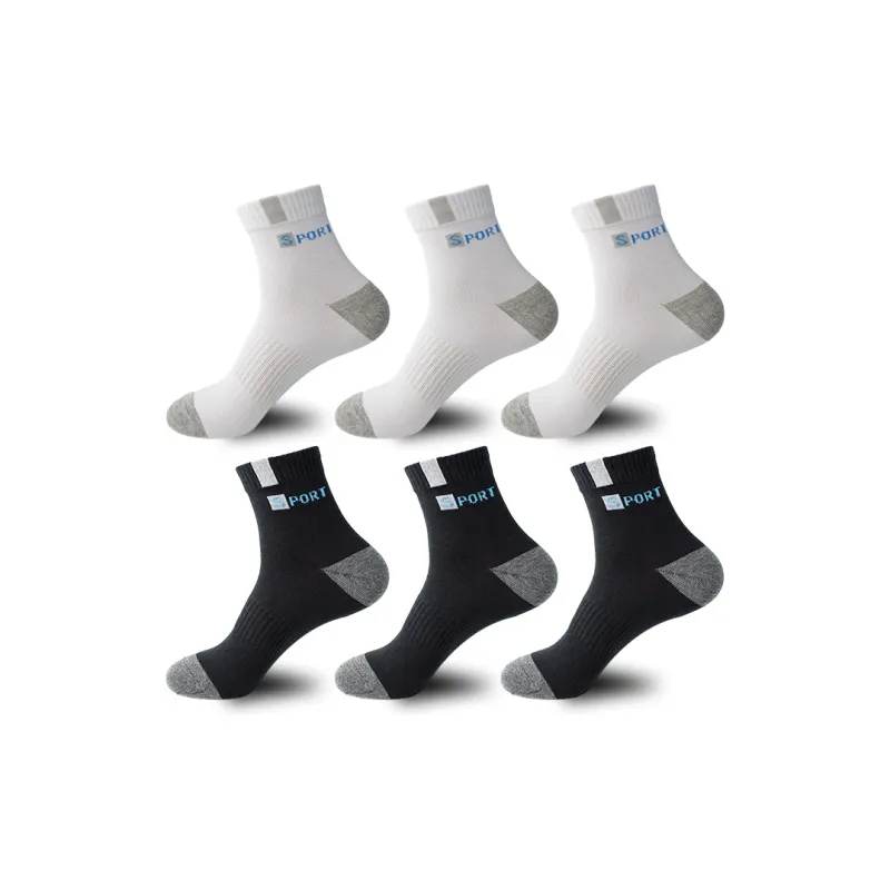 Lanza Mid-Calf Socks Men's 6 Pack-49