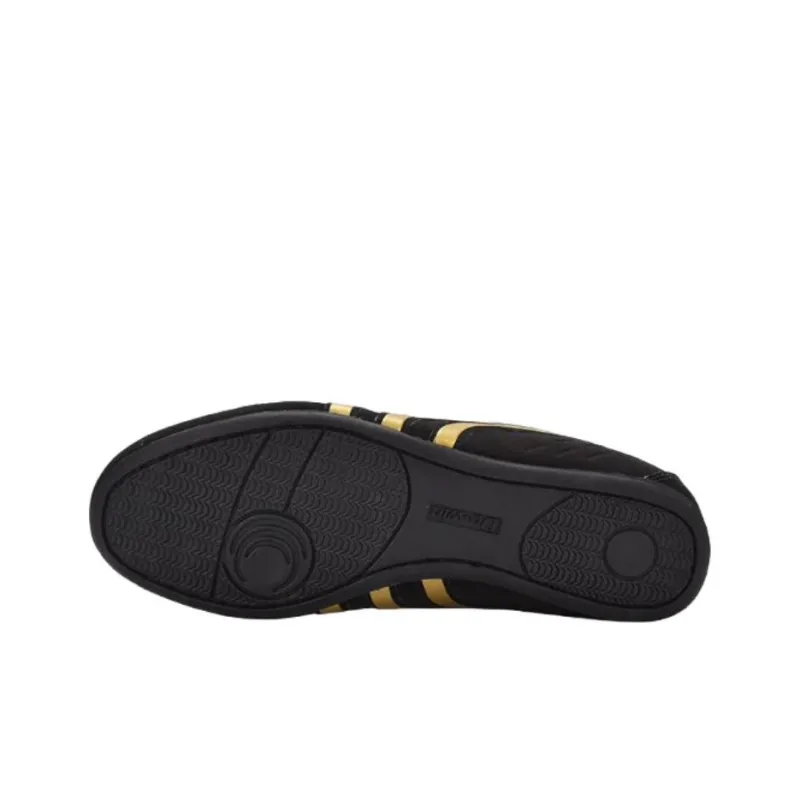 DO-WIN Professional Collection Anti-Slip Wear-Resistant Low-Top Training Shoes Unisex Black Gold-3