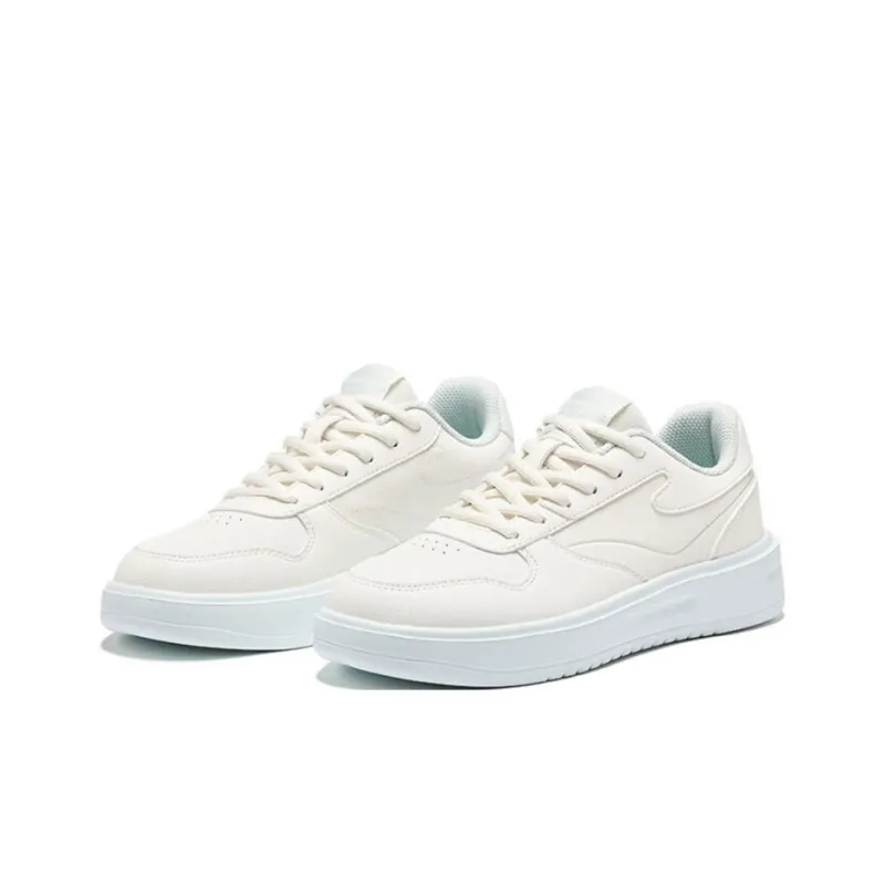 Erke Heavenly Strategy Slip Resistant, Abrasion Resistant, Impact Resistant Low Top Skateboard Shoes Women's White-2