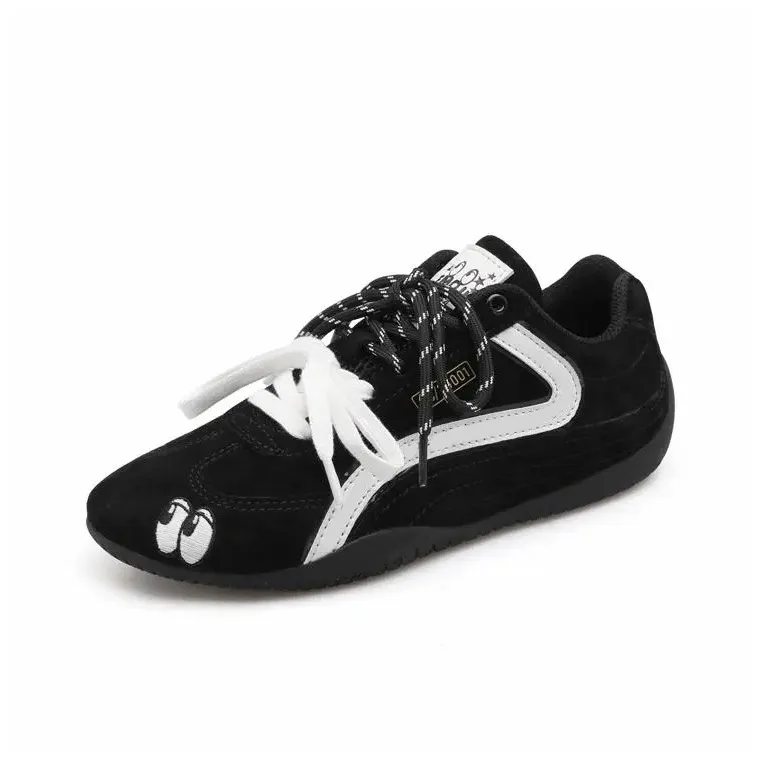 KAAVER OTTO Slip Resistant, Breathable, Lightweight Low Top German Army Trainers Unisex-8