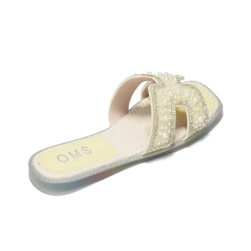 OMS Stylish Sandal Women's Beige-10