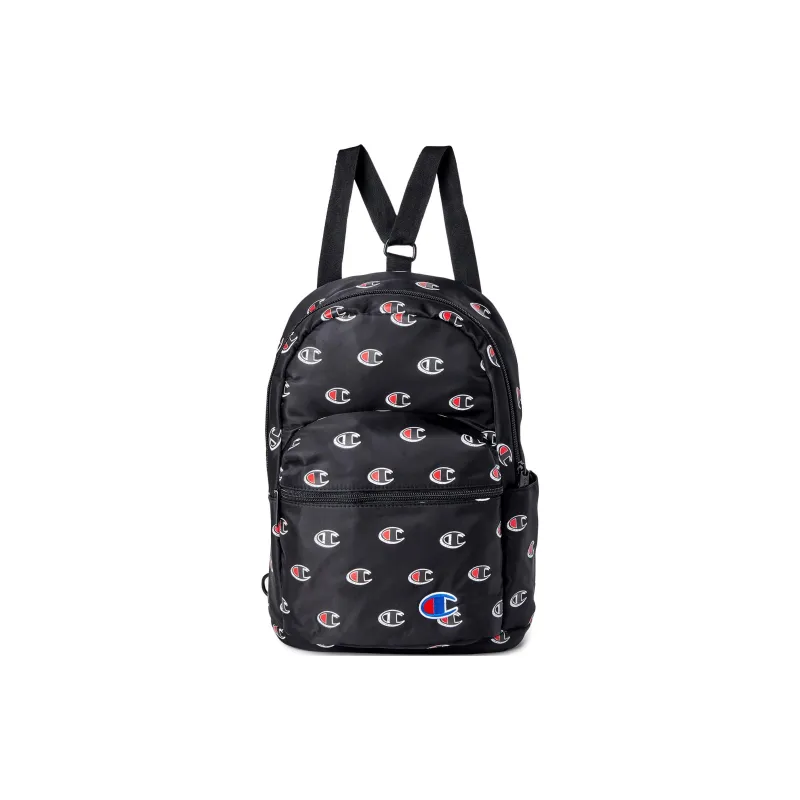 Champion Polyester Backpack Mini Unisex Black-1