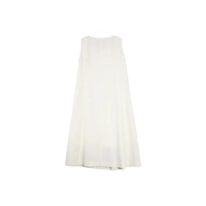 ELLE Sleeveless Dresses Women's Custard-1