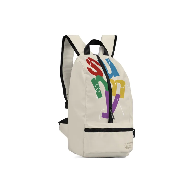 Soundbyte Polyester Backpack Unisex Multicolor-22
