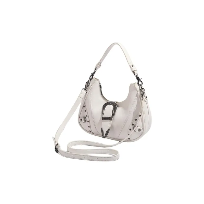 NX DOUGHNUT PU Shoulder Bag Crossbody Bag Handbag Women's White-3
