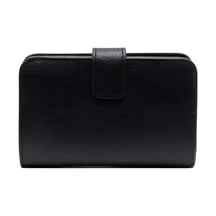 Furla Calfskin Card Holder, Wallet Women's Black-1
