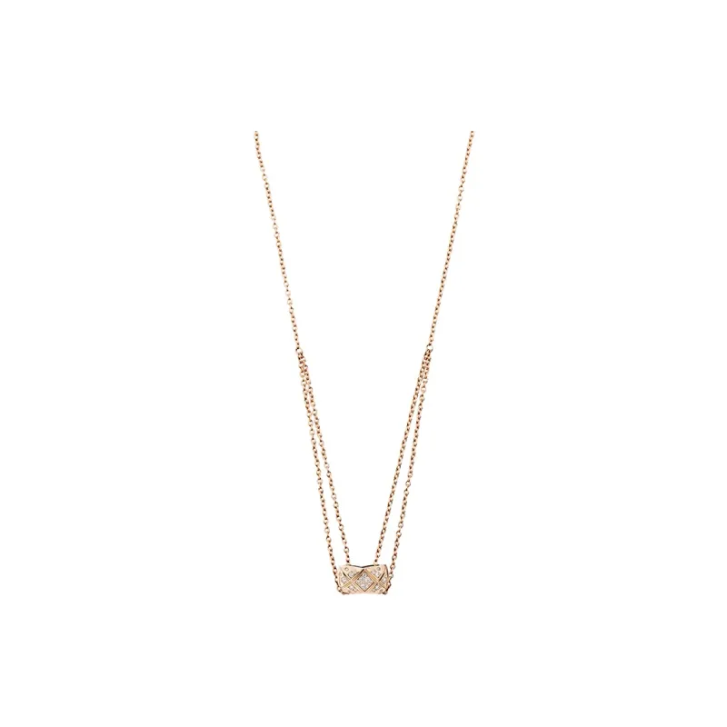 CHANEL 18K Gold Necklaces Women's-0