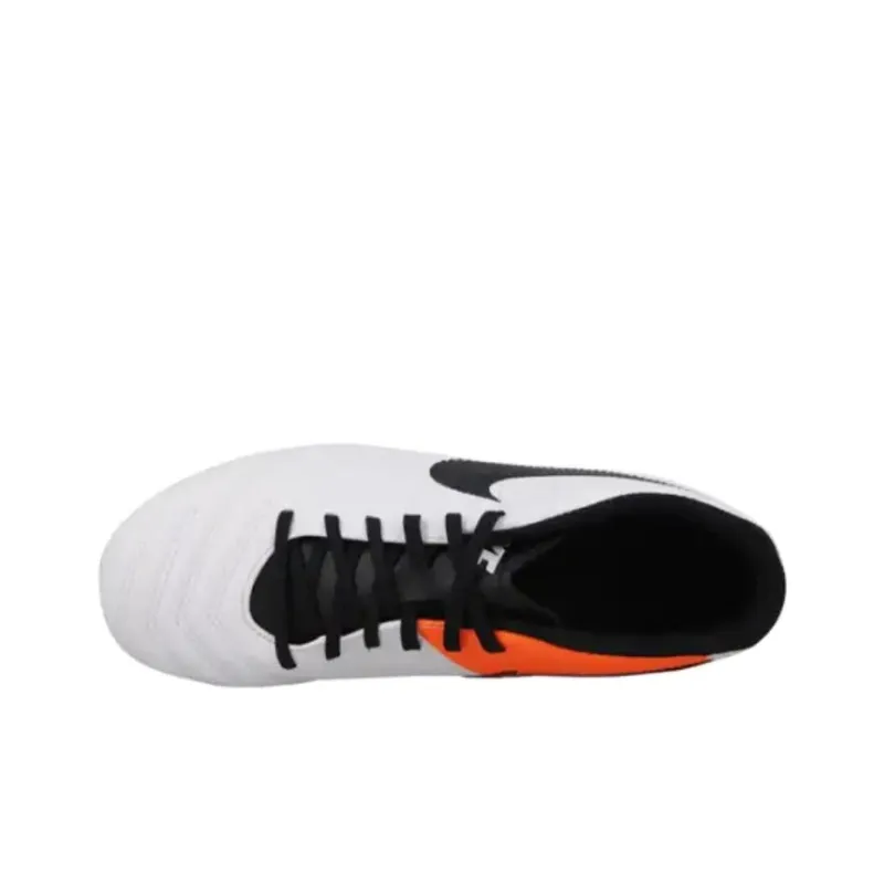 Nike Tiempo Rio Iii Fg White Black Total Orange-2